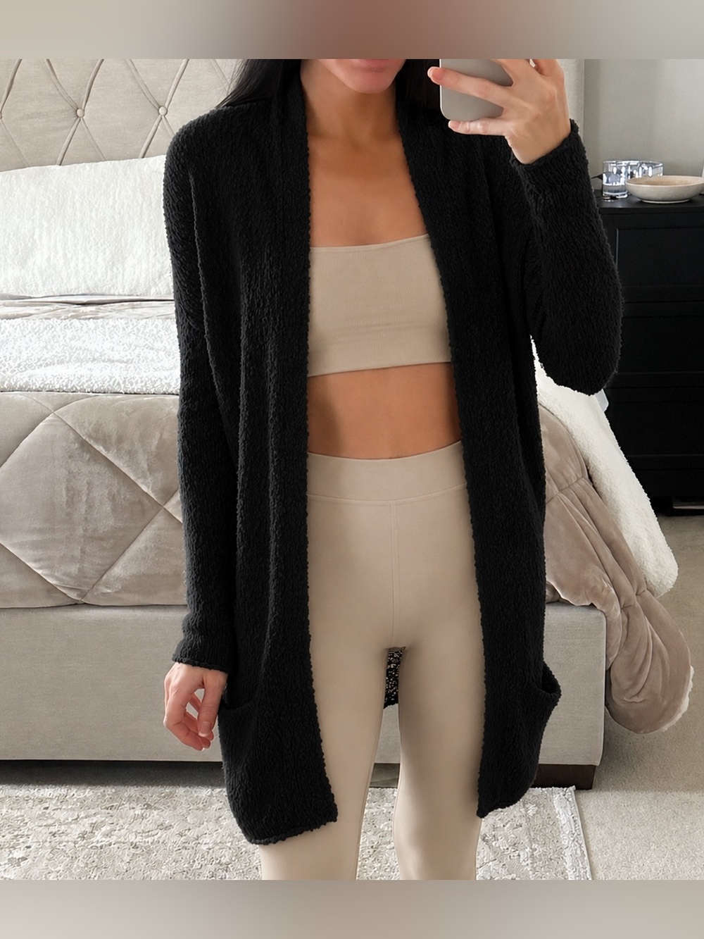 Aritzia Talula Knit Black Sweater